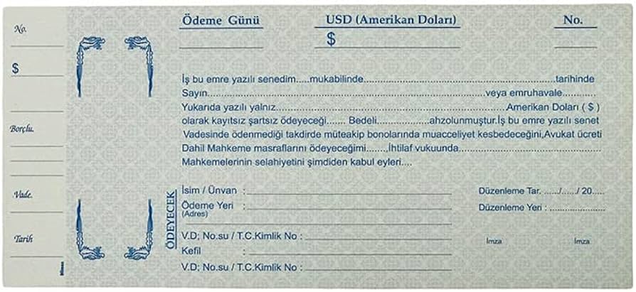 Müşteri Senedi